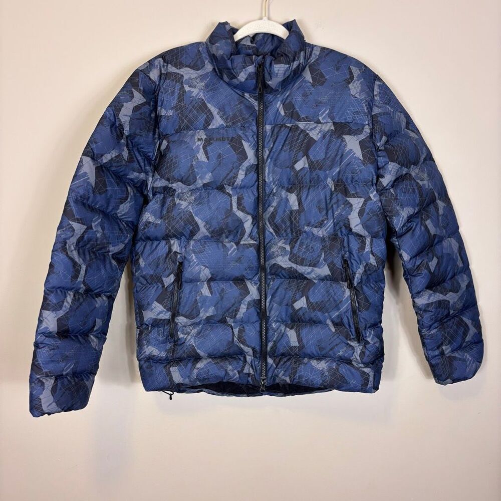 Mammut Men's Blue Whitehorn Puffer Down Winter Jacket Size‎ Medium